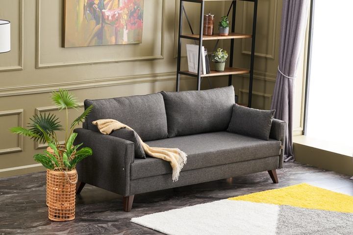 Bella Soft 3-Sitzer Sofa mit Schlaffunktion