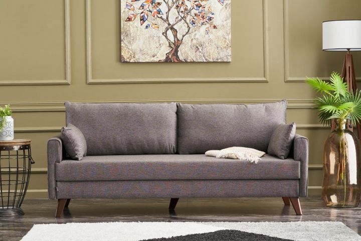 Bella Soft 3-Sitzer Sofa mit Schlaffunktion