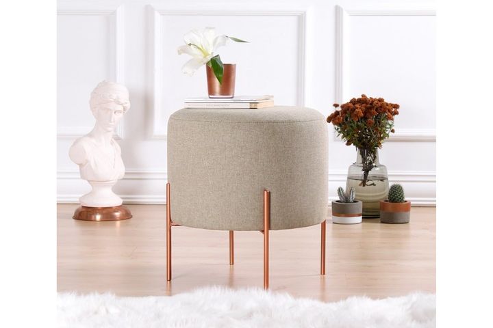 Copper Runder Hocker