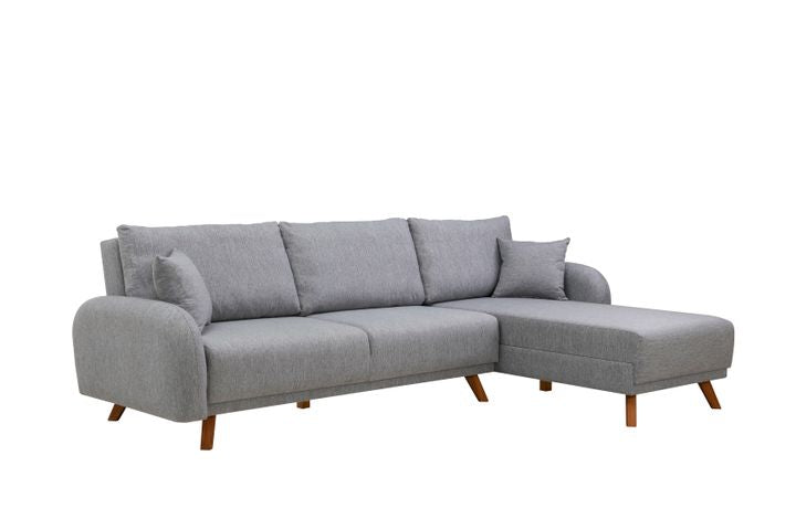 Hera Ecksofa mit Bettfunktion und 1 Bettkasten