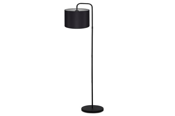 Homing Urban Stehlampe aus Metall, Schwarz