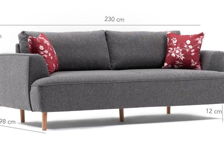 Felix Extra Soft 3-Sitzer Sofa