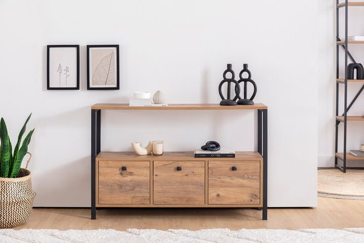 Sorte Sideboard mit 3 Türen