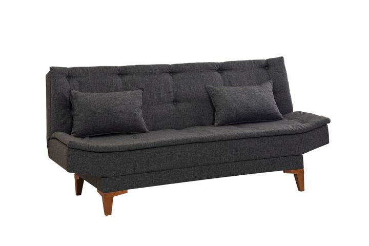 Kelly 3-Sitzer Sofa aus Leinenstoff