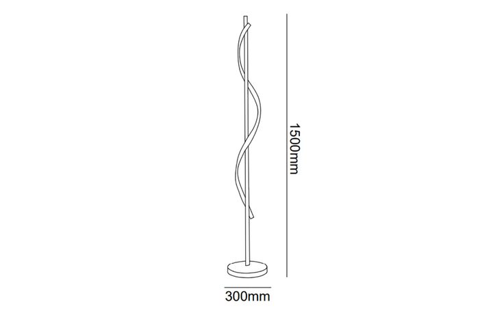 Whitlow LED-Stehlampe