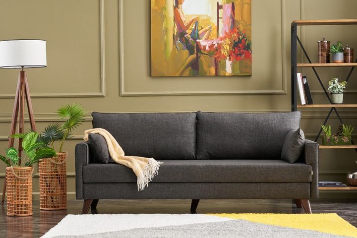 Bella Soft 3-Sitzer Sofa mit Schlaffunktion