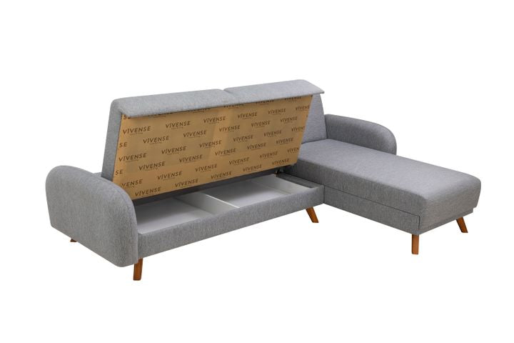 Hera Ecksofa mit Bettfunktion und 1 Bettkasten