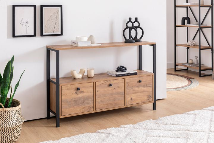 Sorte Sideboard mit 3 Türen