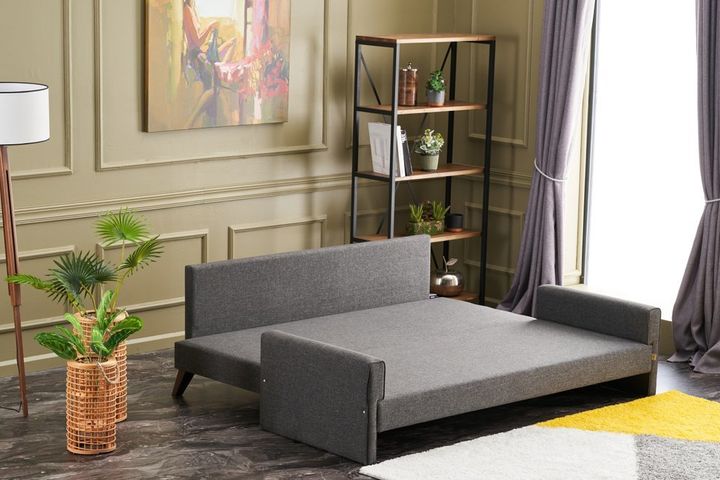 Bella Soft 3-Sitzer Sofa mit Schlaffunktion